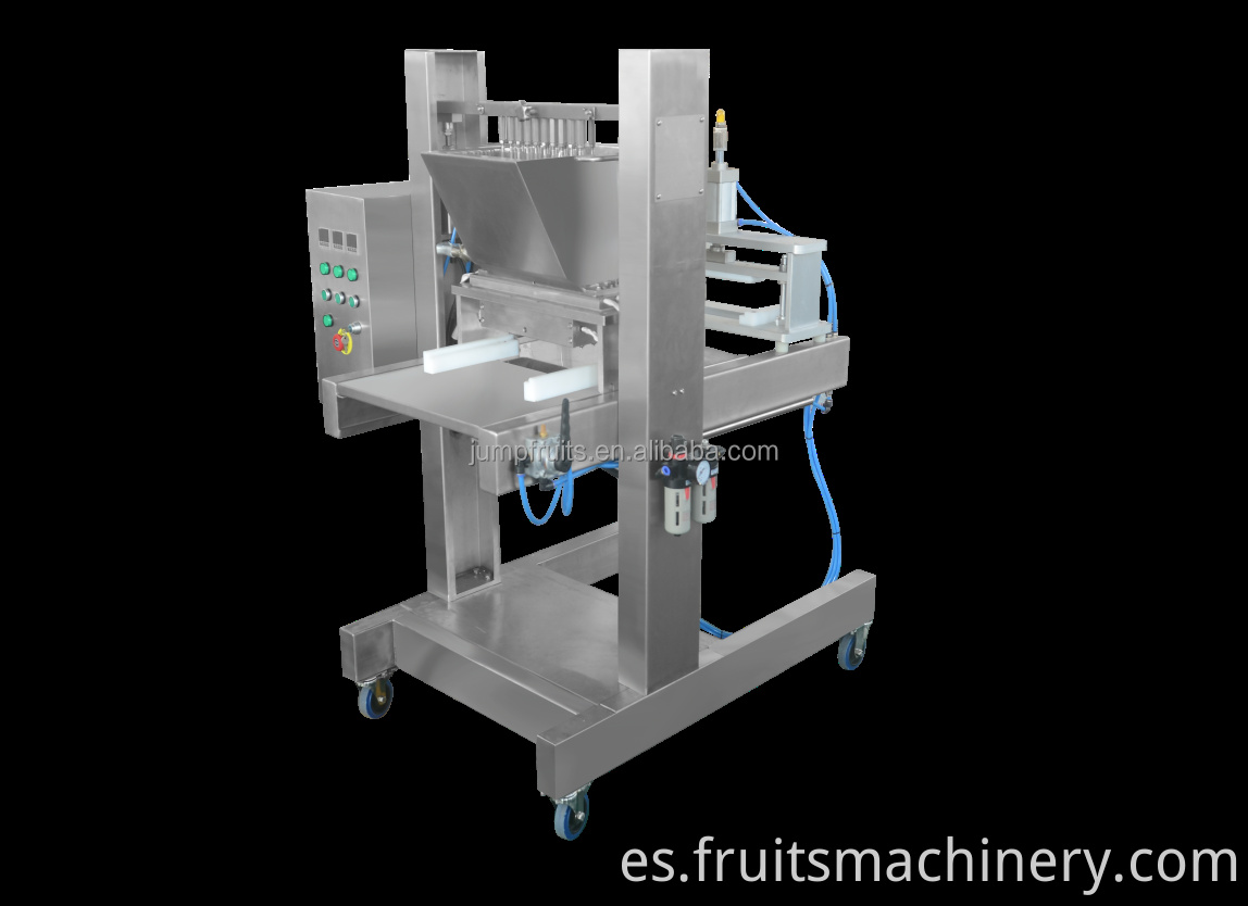 Máquina de depósito de goma de goma de gelatina de dulces personalizable de alta eficiencia para la línea de producción